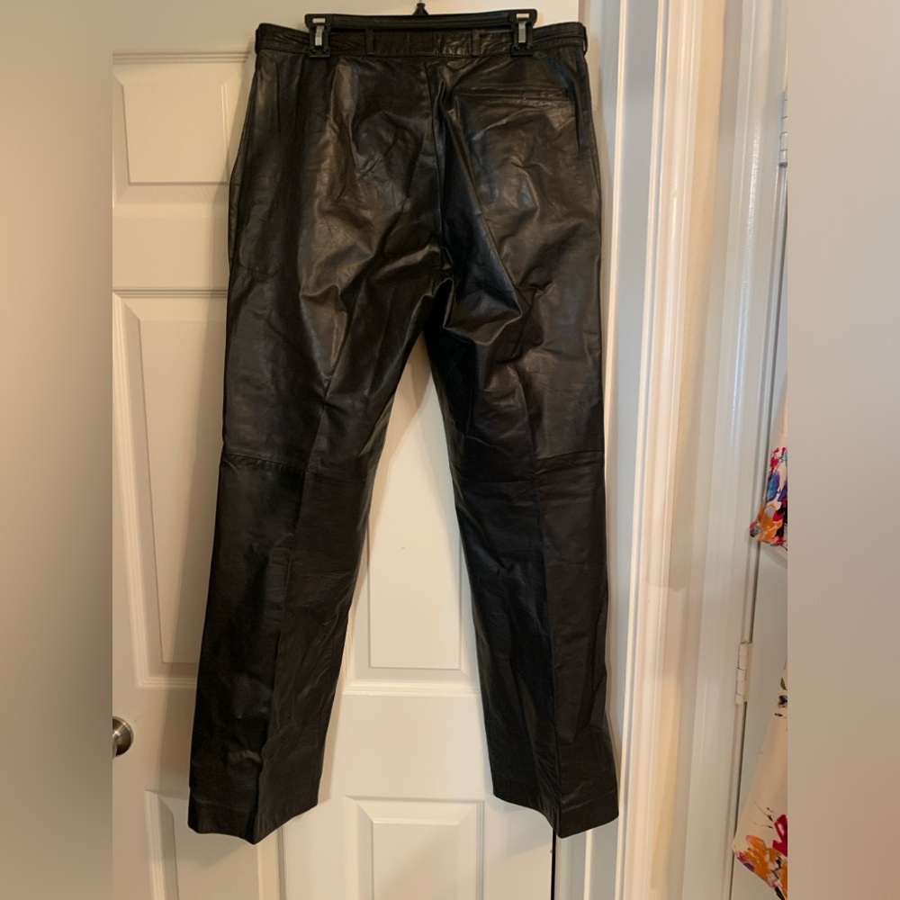 Michael Hoban for North Beach Leather pants size 10 - Picture 2 of 4